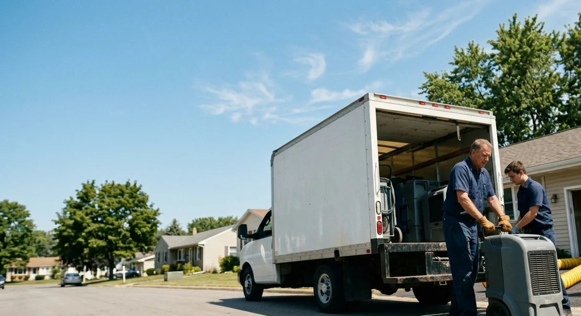 Water Damage Cleanup in North Lewisburg, OH near me